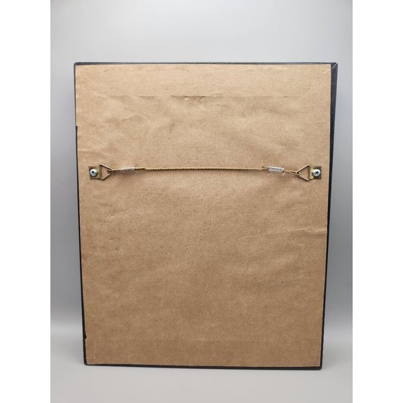 Vintage 1996 Gail Callahan Signed Angel Blessings Christmas Winter Framed Print - Picture 5 of 5